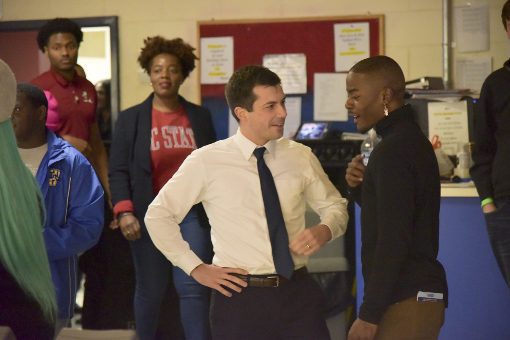 Mayor Pete tours S.C. State